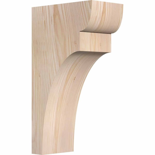 Ekena Millwork Yorktown Smooth Corbel, Douglas Fir, 5 1/2"W x 10"D x 18"H COR06X10X18YOR00SDF - main